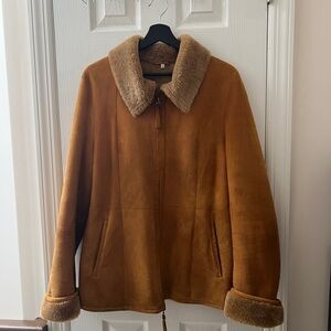 Christia of Italy Genuine Shearling Coat Jacket